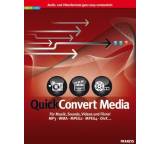 Multimedia-Software im Test: QuickConvert Media von Franzis, Testberichte.de-Note: 1.4 Sehr gut