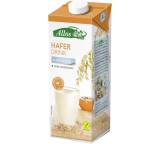Milchersatz im Test: Hafer Drink Naturell von Allos, Testberichte.de-Note: 2.7 Befriedigend