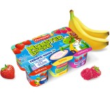 Pudding & Quarkspeise im Test: Monster Backe Früchtequark Erdbeere, Banane, Himbeere von Ehrmann, Testberichte.de-Note: 2.1 Gut
