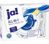 Geschirrspülmittel im Test: All-in-1 Geschirr-Reiniger Tabs von Rewe / Ja!, Testberichte.de-Note: 2.1 Gut
