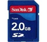 Speicherkarte im Test: Secure Digital Card (2GB) von SanDisk, Testberichte.de-Note: 1.9 Gut