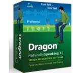 Erkennungs-Programm im Test: Dragon NaturallySpeaking Version 10 Preferred von Nuance, Testberichte.de-Note: 2.8 Befriedigend
