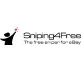 Sonstiger Onlinedienst im Test: Sniping4Free von Jordan Internet Services, Testberichte.de-Note: 3.0 Befriedigend