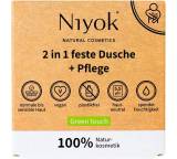Duschbad/-gel im Test: 2 in 1 feste Dusche + Pflege - Green touch von Niyok, Testberichte.de-Note: 1.3 Sehr gut