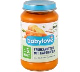 Babynahrung im Test: Frühkarotten mit Kartoffeln von dm / Babylove, Testberichte.de-Note: 3.0 Befriedigend