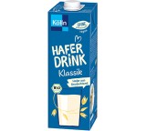Milchersatz im Test: Haferdrink Klassik von Kölln, Testberichte.de-Note: 1.0 Sehr gut