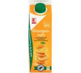 Saft im Test: Orangensaft mit 6 % Fruchtfleisch von Kaufland / K-Classic, Testberichte.de-Note: 4.0 Ausreichend