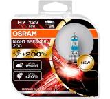 Autobeleuchtung im Test: Night Breaker 200 H7 von Osram, Testberichte.de-Note: 1.3 Sehr gut