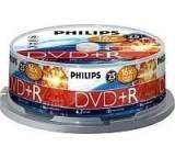 Rohling im Test: Inkjet Printable DVD+R 4,7GB 16x von Philips, Testberichte.de-Note: 1.6 Gut