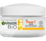 Tagescreme im Test: Glow Feuchtigkeitspflege mit Vitamin C von Garnier Bio, Testberichte.de-Note: 2.2 Gut
