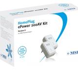 Powerline (Netzwerk über Stromnetz) im Test: MEGA ePower 200AV Duo Kit von MSI, Testberichte.de-Note: 2.3 Gut