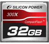 Speicherkarte im Test: 300X Professional Compact Flash Card (32 GB) von Silicon Power, Testberichte.de-Note: ohne Endnote