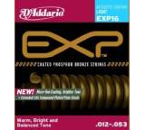 Gitarren- & Bass-Zubehör im Test: EXP16 Phosphor Bronze (.012 - .053) von D'Addario & Company, Testberichte.de-Note: 1.4 Sehr gut