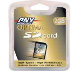 Speicherkarte im Test: Secure Digital Optima (2 GB) von PNY, Testberichte.de-Note: 1.5 Sehr gut