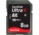 Speicherkarte im Test: Ultra II SDHC Card 8GB von SanDisk, Testberichte.de-Note: 1.6 Gut