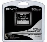Speicherkarte im Test: Optima CompactFlash 16GB High Speed von PNY, Testberichte.de-Note: 1.8 Gut