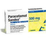 Paracetamol Sandoz 500 Tabletten