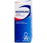 Mund- /, Hals- / Atemweg-Medikament im Test: Mucosolvan Lösung 7,5 mg/1 ml von Boehringer Ingelheim, Testberichte.de-Note: ohne Endnote