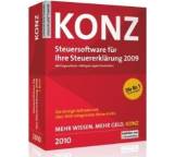 Steuererklärung (Software) im Test: KONZ Steuer-Software 2010 von KONZ Steuertipps, Testberichte.de-Note: 3.3 Befriedigend