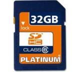 Speicherkarte im Test: Platinum SDHC Class 6 (32 GB) von Best Media, Testberichte.de-Note: 1.5 Sehr gut
