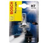 Autobeleuchtung im Test: Pure Light H7 von Bosch, Testberichte.de-Note: 1.9 Gut