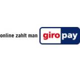Online-Bezahlsystem im Test: Datenschutz-Bestimmungen von Giropay, Testberichte.de-Note: 4.0 Ausreichend