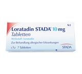 Medikament gegen Allergie im Test: Loratadin STADA 10 mg allerg Tabletten von STADA Arzneimittel, Testberichte.de-Note: ohne Endnote
