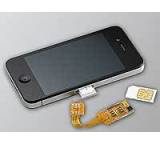 Weiteres Handy-Zubehör im Test: Callstel Dual-SIM-Adapter für iPhone 4 von Pearl, Testberichte.de-Note: ohne Endnote