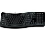 Tastatur im Test: Comfort Curve Keyboard 3000 von Microsoft, Testberichte.de-Note: 1.5 Sehr gut