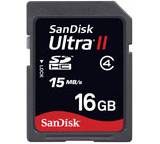 Speicherkarte im Test: Ultra II SDHC Class 4 16GB (SDSDH-016G-E11) von SanDisk, Testberichte.de-Note: 1.6 Gut