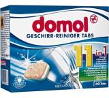 Geschirrspülmittel im Test: 11in1 Geschirr-Reiniger Tabs von Rossmann / Domol, Testberichte.de-Note: 2.9 Befriedigend