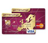 EC-, Geld- und Kreditkarte im Vergleich: Visa Business Karte + Mastercard von Germanwings, Testberichte.de-Note: 2.0 Gut