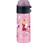 Kindertrinkflasche im Test: Isobottle Princess pink 0,35 L von Alfi, Testberichte.de-Note: 3.0 Befriedigend