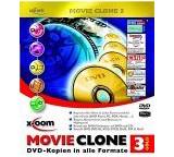 Multimedia-Software im Test: X-oom Movie Clone 3 Gold Edition von bhv, Testberichte.de-Note: ohne Endnote