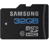 Speicherkarte im Test: microSDHC Class 10 (32 GB) von Samsung, Testberichte.de-Note: ohne Endnote