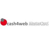 EC-, Geld- und Kreditkarte im Vergleich: Kreditkarte (Prepaid) von cash4web, Testberichte.de-Note: ohne Endnote