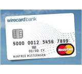 EC-, Geld- und Kreditkarte im Vergleich: Mastercard von mywirecard, Testberichte.de-Note: ohne Endnote
