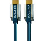 HiFi-Kabel im Test: Advanced Series HDMI-Kabel mit Ethernet von ClickTronic, Testberichte.de-Note: 2.3 Gut