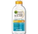 Sonnenschutzmittel im Test: Ambre Solaire Light & Silky LSF 30 von Garnier, Testberichte.de-Note: 2.2 Gut