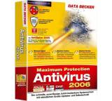 Virenscanner im Test: Maximum Protection Antivirus 2006 von Data Becker, Testberichte.de-Note: 2.7 Befriedigend