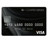 EC-, Geld- und Kreditkarte im Vergleich: Visa Prepaid Karte von Kiscard Maxx, Testberichte.de-Note: ohne Endnote