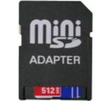 Speicherkarte im Test: miniSD (512 MB) von Take MS, Testberichte.de-Note: ohne Endnote