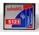 Speicherkarte im Test: CF 512 MB von Take MS, Testberichte.de-Note: ohne Endnote