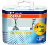 Autobeleuchtung im Test: Ultra Life H7 von Osram, Testberichte.de-Note: 2.2 Gut