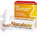 Medikament gegen Allergie im Test: Nasaleze von Roha Arzneimittel, Testberichte.de-Note: ohne Endnote