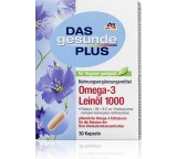 Nahrungsergänzungsmittel im Test: Omega-3 Leinöl 1000, Kapseln von dm / Das gesunde Plus, Testberichte.de-Note: 4.0 Ausreichend