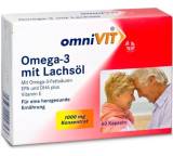 Nahrungsergänzungsmittel im Test: Omega-3 mit Lachsöl, Kapseln von Penny / OmniVIT, Testberichte.de-Note: 5.0 Mangelhaft
