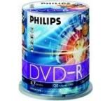 Rohling im Test: DVD-R 16x (4,7 GB) von Philips, Testberichte.de-Note: 3.5 Befriedigend