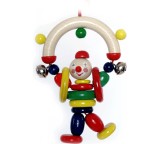 Kinderwagenkette im Test: Wagenschmuck Clown am Ring von Hess Spielzeug, Testberichte.de-Note: 5.0 Mangelhaft