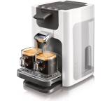 Kaffeepadmaschine im Test: Senseo Quadrante HD7863 von Philips, Testberichte.de-Note: 2.3 Gut